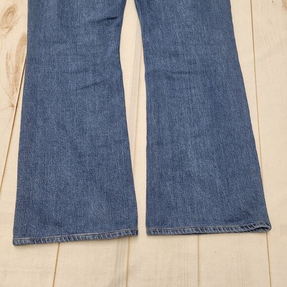 Rag & Bone Peyton high rise bootcut jeans medium wash short - Picture 10 of 12